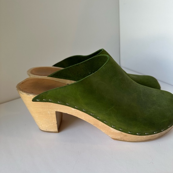 Bryr Clementine Closed Toe, High Heel, Fern, Size 40 - Picture 2 of 3